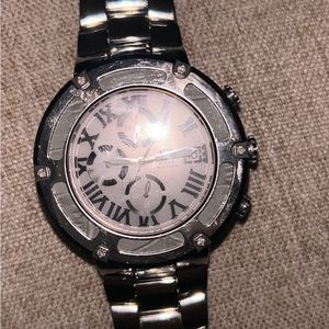 Aqua master 44 mm stainless steel watch for men . Brand new , battery is new
